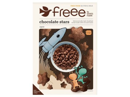 Freee Čokoládové hviezdičky bio a bez lepku 300g