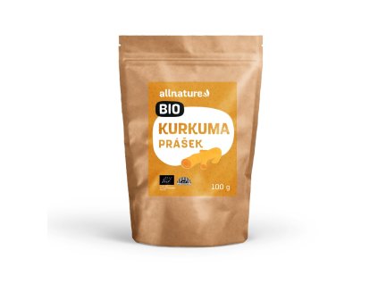 allnature kurkuma prašok bio 100 g