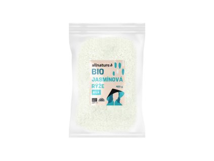 allnature jasminova ryža biela bio 400 g
