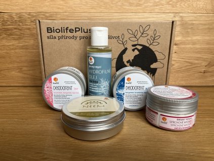 bio kosmeticky balicek pro oba pro zenu a pro muze biolifeplus