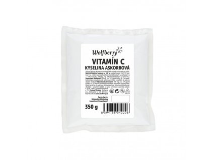vitamin c kyselina askorbova 350 g wolfberry docasne nahradni baleni