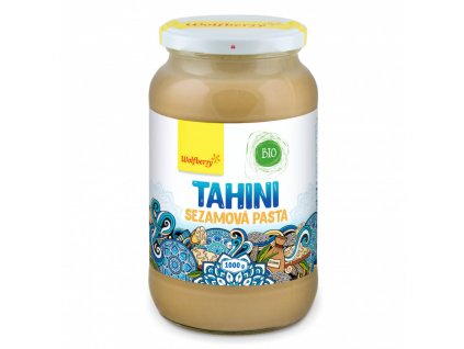tahini sezamova pasta bio 1000 g wolfberry