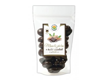 mandle v cokolade biolinka