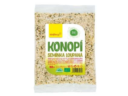 konopne semienko lupane bio 100g