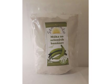 muka zo zelenych bananov 500g