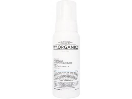 my organics the organic my hydrating mousse light yogurt and vanilla 250ml