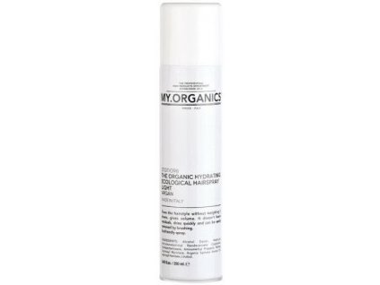 my organics the organic hydrating ecological hairspray light argan 250ml