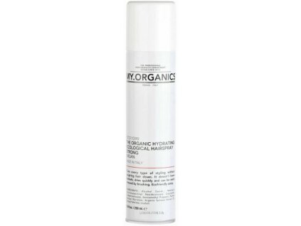 my organics the organic hydrating ecological hairspray strong argan 250ml