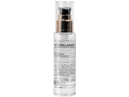 my organics the organic hydrating serum argan linseed and avocado 50ml