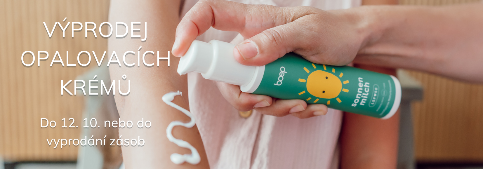 Přírodní opalovací krémy a BIO kosmetika ve výprodeji na e-shopu Jako Dřív - šetrná ochrana před sluncem pro celou rodinu.