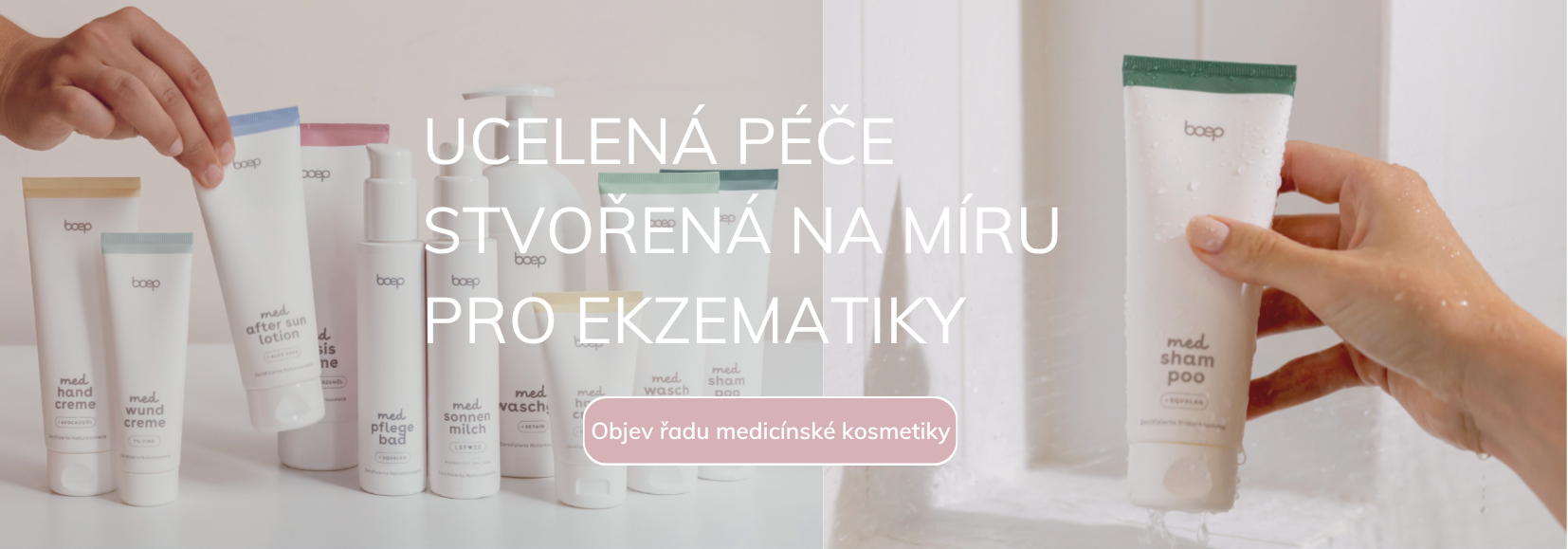 D Ucelená péče stvořená na míru pro ekzematiky