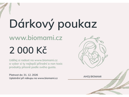 Voucher 2 000 Kč