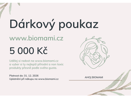 Voucher 5 000 Kč