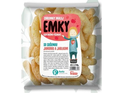 jahoda jablko chrumky