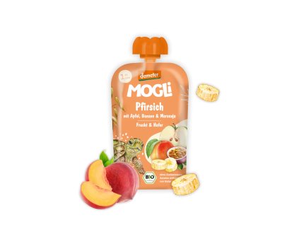 MOGLi Bio Quetschie Pfirsich Demeter