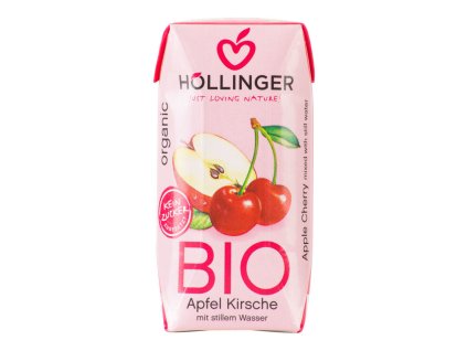 HOLLINGER BIO JABLKO + ČEREŠŇA ŠŤAVA, 200 ml