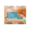 BABYBIO MRKVA, TEKVICA SO PSTRUHOM 2x200 g