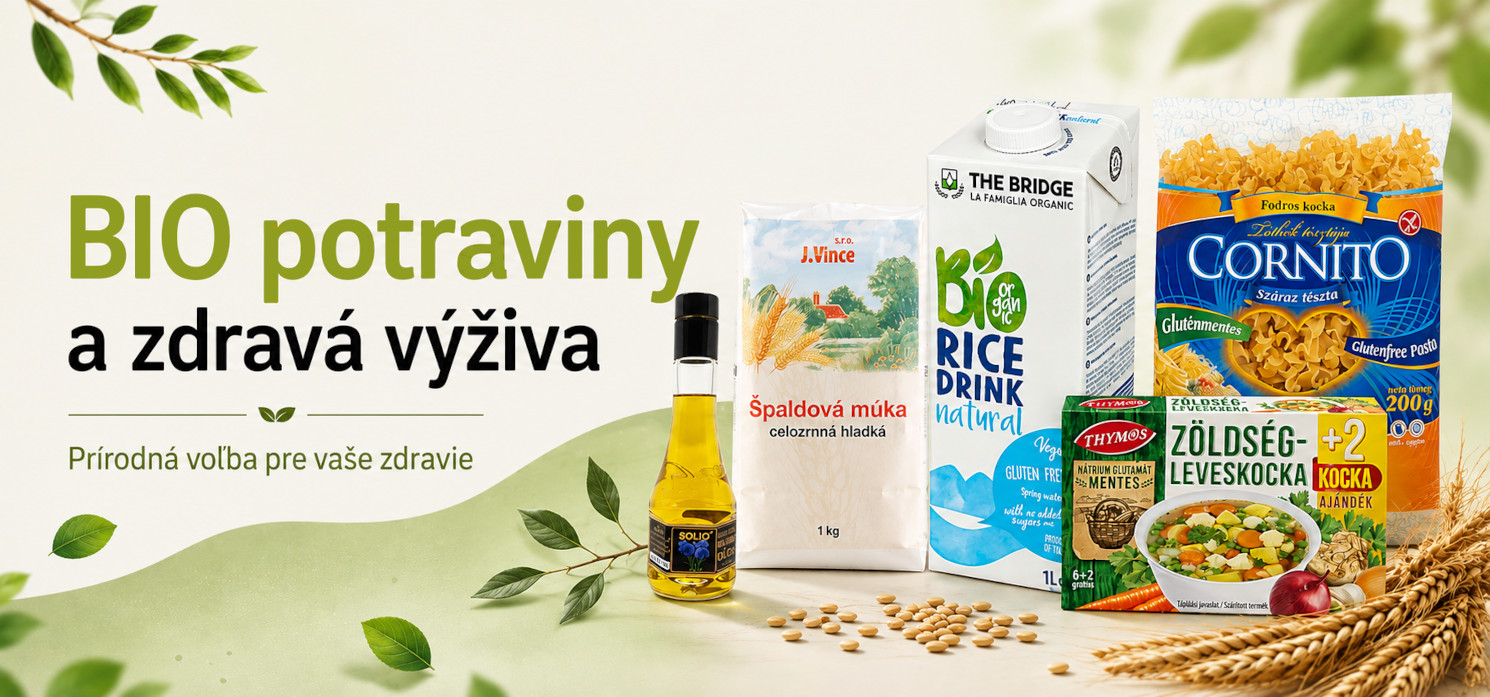 BIO potraviny a zdravá výživa