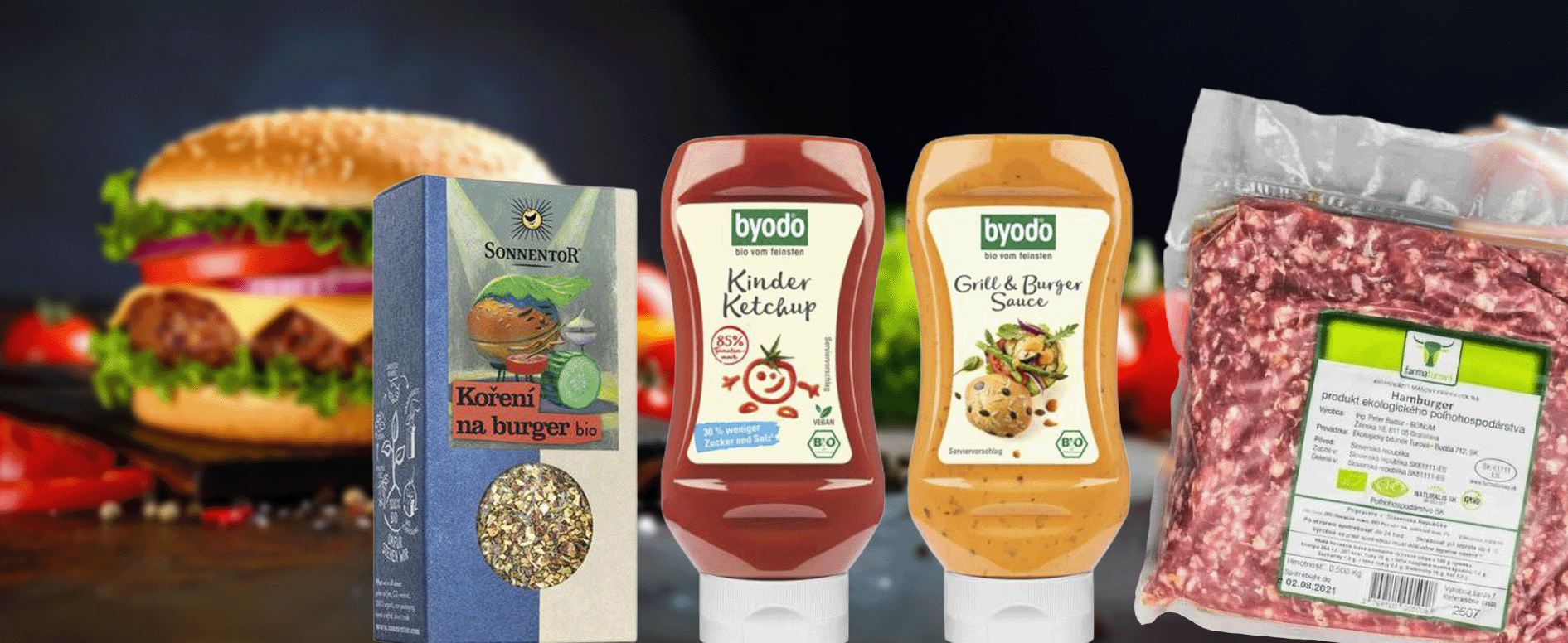 Grill - teľacie, burger