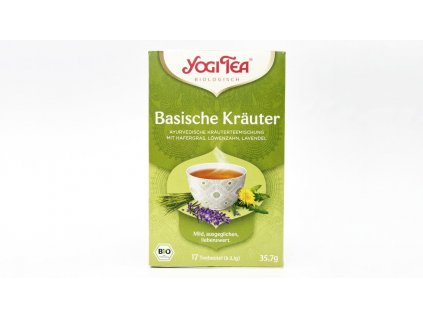 YOGI Bylinkový čaj (Basische Kräuter), porciovaný