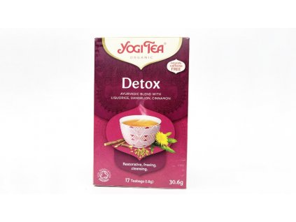 YOGI Detox, porciovaný čaj