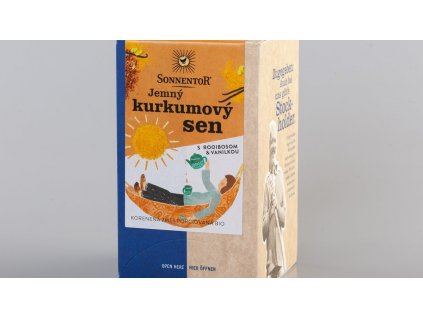 Jemný kurkumový sen, čaj porciovaný