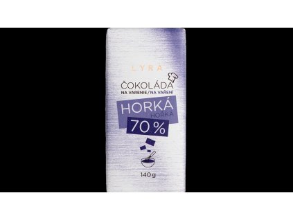 Horká čokoláda na varenie 70%, Lyra