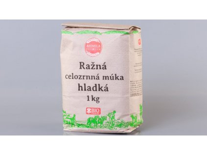 Ražná celozrnná múka hladká / BIO