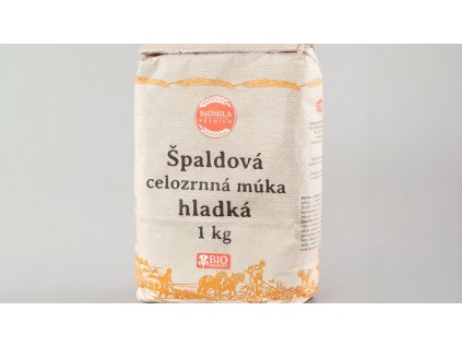 Špaldová celozrnná múka hladká / BIO