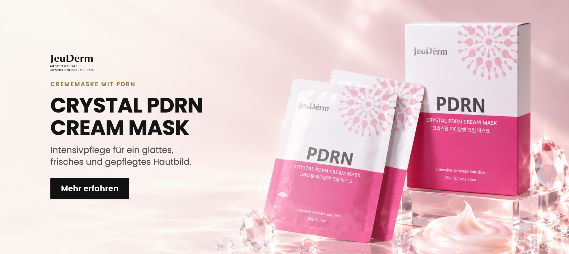 JeuDerm Crystal PDRN Cream Mask – Crememaske