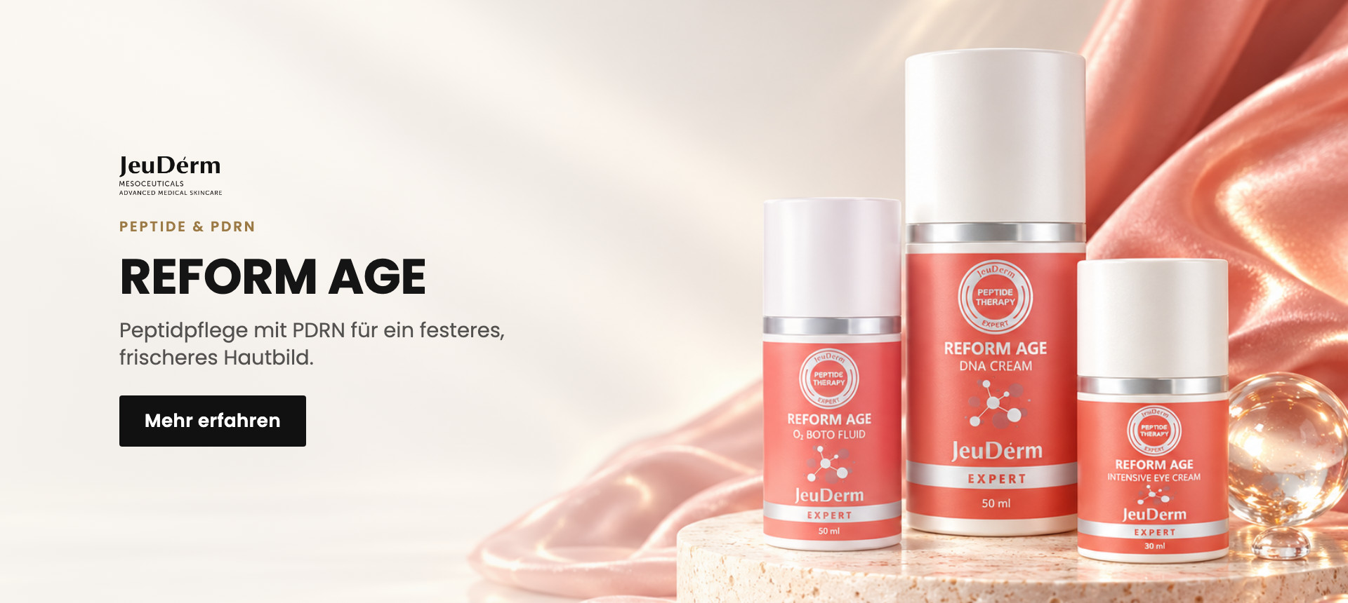 JeuDerm REFORM AGE – Peptidpflege mit PDRN