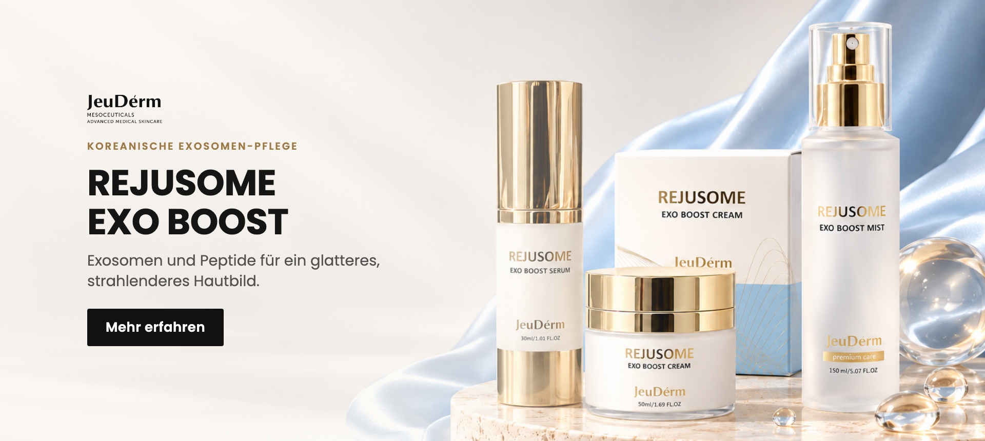 JeuDerm REJUSOME EXO BOOST – Exosomen-Hautpflege