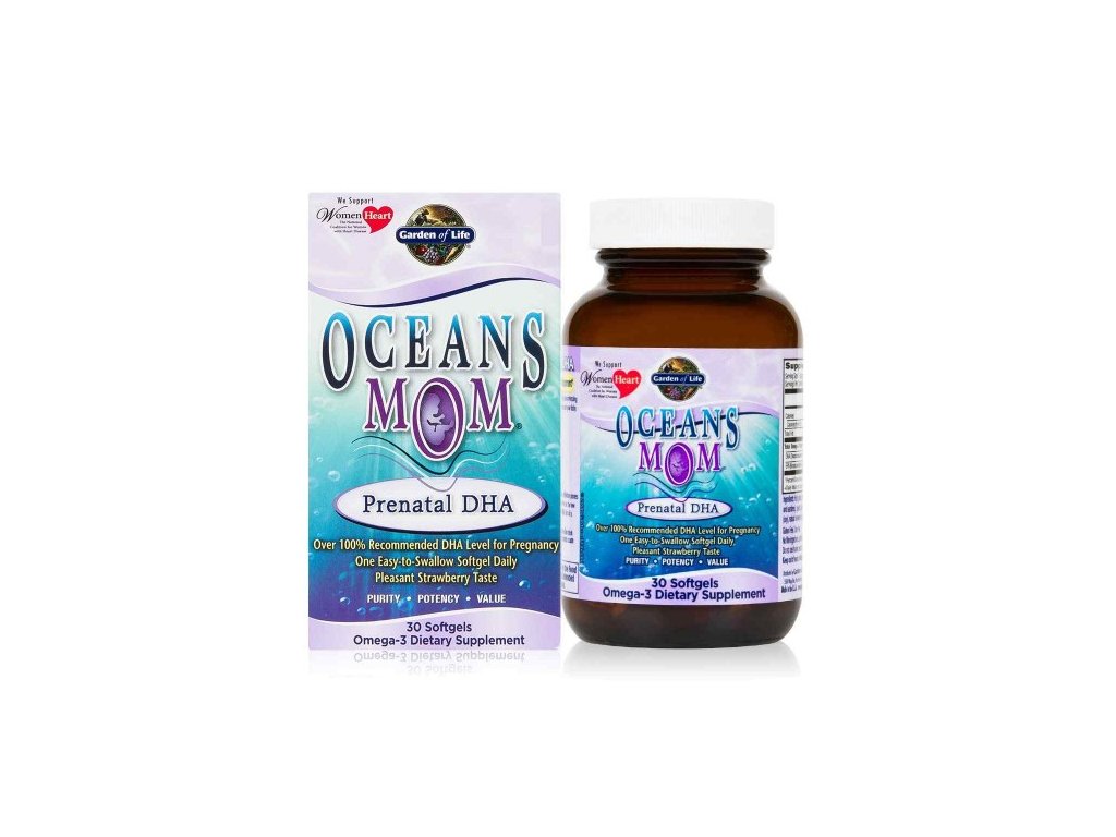 Oceans Prenatal DHA Omega 3 350 mg 1 500x600