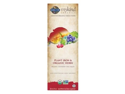 garden of life plant iron a organic herbs 240 ml 15589