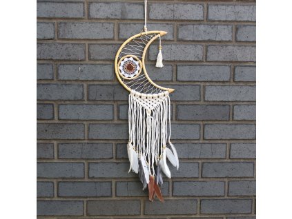 lapač snů měsíc hnědý