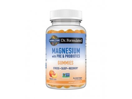 dr. for. magnesium probiotics peach 60 gummy 500x600