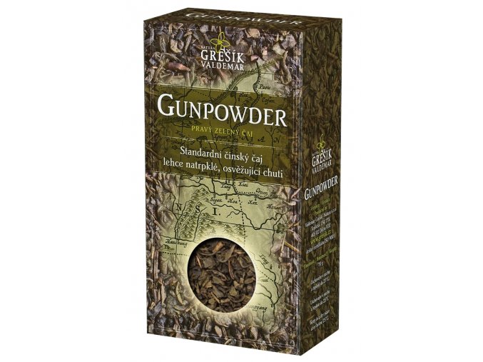 Gunpowder pravý zelený čaj