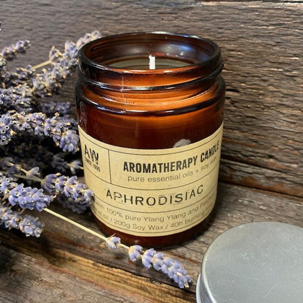 Ancient Wisdom Aromaterapeutická Sójová Svíčka 200g - Afrodiziakum