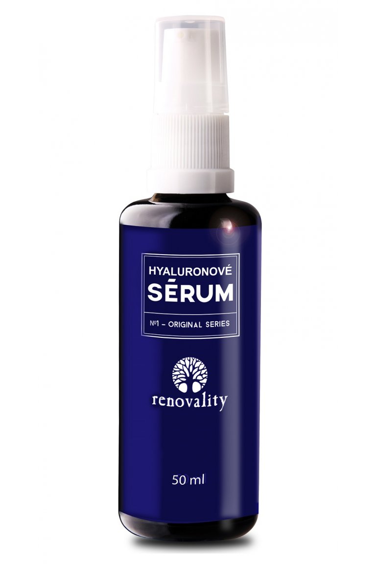 Hyaluronové sérum Renovality 50 ml s dávkovačem