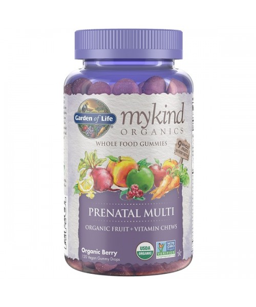 Garden of life Mykind Organics Multi Gummies - Prenatální - z organického ovoce