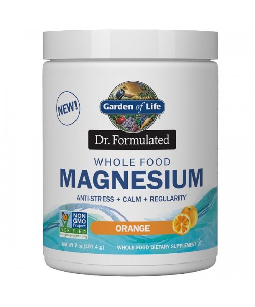 Garden of life Magnesium Dr. Formulated - Hořčík - pomerančový 197,4 g