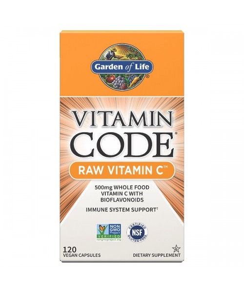 Garden of Life  Vitamin Code Vitamín C RAW - 120 kapslí
