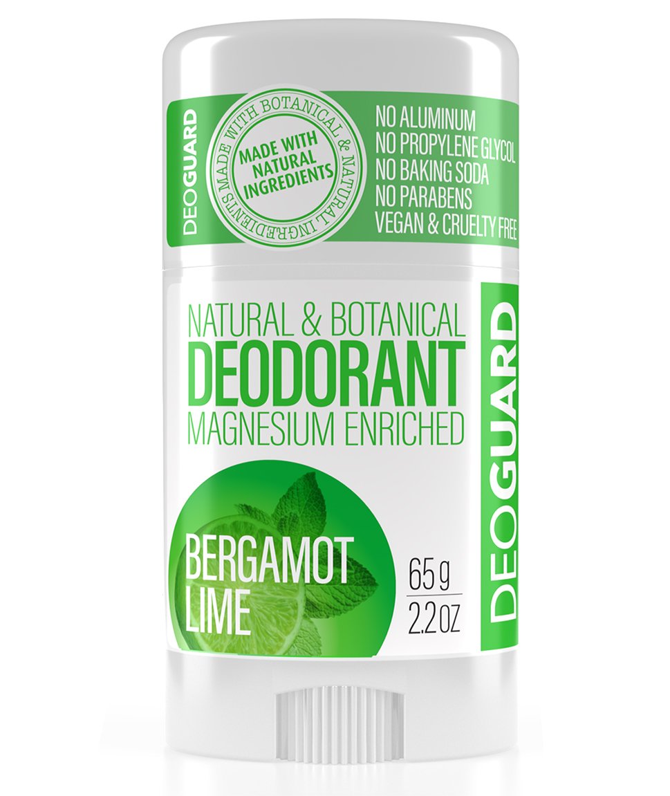 Deoguard Přírodní  tuhý deodorant  Bergamot a limetka 65 g