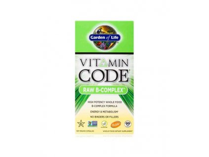 Vitamin code raw b Komplex formula 120 500x600