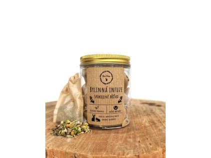 Bylinná infuze- spokojené bříško