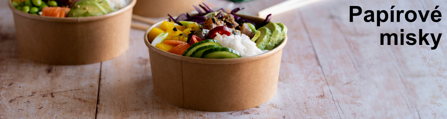 Papírové misky kulaté