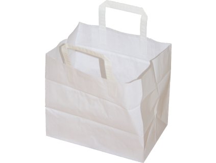 Papiertragetasche 26+17x25 braun