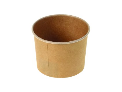 Papírový kelímek hnědé 120 ml, ⌀62 mm