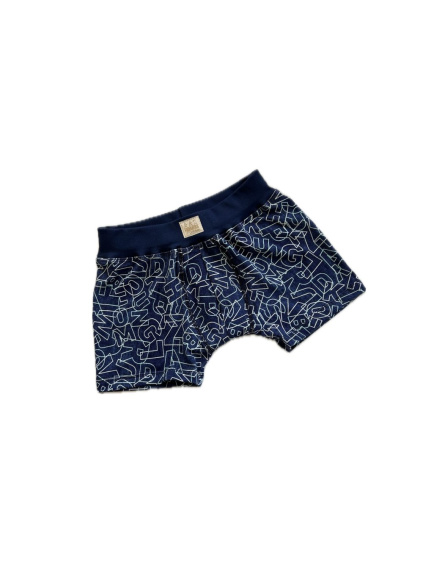 detske boxerky pismena bambus
