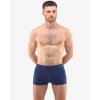 Bambusové boxerky bezešvé s kratší nohavičkou lékořice 2